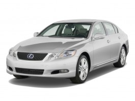 2011 Lexus GS 450h 4-door Sedan Hybrid Angular Front Exterior View