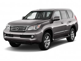 2011 Lexus GX 460 4WD 4-door Angular Front Exterior View