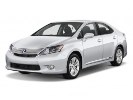 2011 Lexus HS 250h 4-door Sedan Angular Front Exterior View