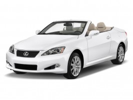 2011 Lexus IS 250C 2-door Convertible Auto Angular Front Exterior View