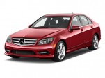 2011 Mercedes-Benz C Class 4-door Sedan 3.0L Sport RWD Angular Front Exterior View