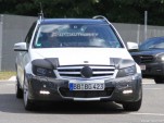 2011 Mercedes-Benz C-Class Estate facelift spy shots