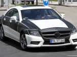 2011 Mercedes-Benz CLS with AMG sport package spy shots