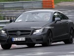 2011 Mercedes-Benz CLS63 AMG spy shots