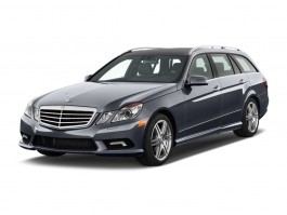2011 Mercedes-Benz E Class 4-door Wagon Sport 3.5L 4MATIC Angular Front Exterior View