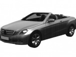 2011 Mercedes-Benz E-Class Cabrio patent design leak