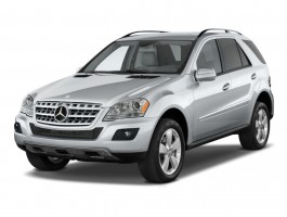 2011 Mercedes-Benz M Class RWD 4-door 3.5L Angular Front Exterior View