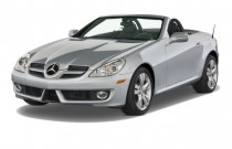 2011 Mercedes-Benz SLK Class 2011 Mercedes-Benz SLK Class 2-door Roadster SLK350 Angular Front Exterior View