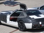 2011 Mercedes Benz SLS AMG ‘Gullwing’  spy shots