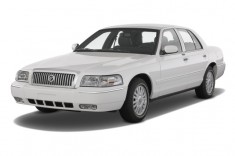 2011 Mercury Grand Marquis 4-door Sedan LS Angular Front Exterior View