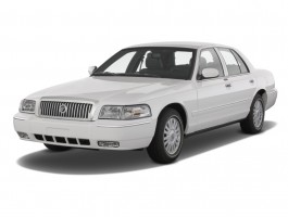 2011 Mercury Grand Marquis 4-door Sedan LS Angular Front Exterior View