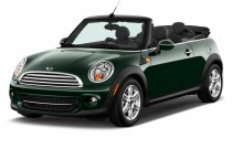 2011 MINI Cooper Convertible 2011 MINI Cooper Convertible 2-door Angular Front Exterior View