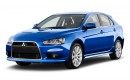 2011 Mitsubishi Lancer 5dr HB TC-SST Ralliart AWD Angular Front Exterior View