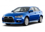 2011 Mitsubishi Lancer 5dr HB TC-SST Ralliart AWD Angular Front Exterior View