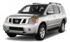 2011 Nissan Armada 2WD 4-door SV Angular Front Exterior View
