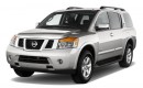 2011 Nissan Armada 2WD 4-door SV Angular Front Exterior View