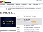 2011 Nissan Leaf for Sale on eBay