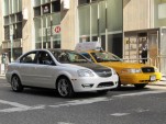 2011 Coda Sedan electric car, New York City, September 2010