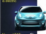 2011 Nissan Leaf stickers