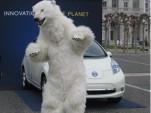 First 2011 Nissan Leaf delivered to buyer, San Francisco, Dec 2010, photo by Eugene Lee