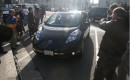 First 2011 Nissan Leaf delivered to buyer, San Francisco, Dec 2010, photo by Eugene Lee