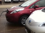 Fast Charging 2011 Nissan Leaf