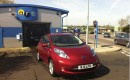 2011 Nissan Leaf in Car Wash