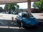 2011 Nissan LEAF in Boulder, Colo. for BolderBoulder