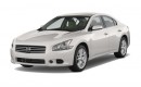 2011 Nissan Maxima 4-door Sedan V6 CVT 3.5 S Angular Front Exterior View