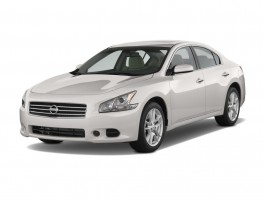 2011 Nissan Maxima 4-door Sedan V6 CVT 3.5 S Angular Front Exterior View
