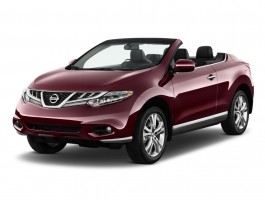 2011 Nissan Murano CrossCabriolet AWD 2-door Convertible Angular Front Exterior View