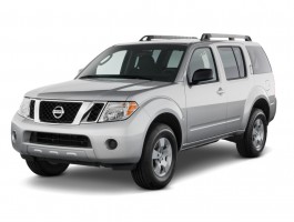 2011 Nissan Pathfinder 2WD 4-door V6 SV Angular Front Exterior View