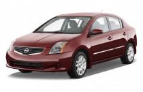 2011 Nissan Sentra 2011 Nissan Sentra 4-door Sedan I4 CVT 2.0 S Angular Front Exterior View
