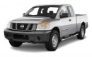 2011 Nissan Titan 4WD King Cab SWB SV Angular Front Exterior View