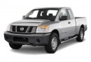 2011 Nissan Titan 4WD King Cab SWB SV Angular Front Exterior View
