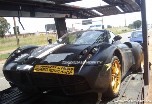 2011 Pagani C9 spy shots