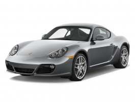 2011 Porsche Cayman 2-door Coupe S Angular Front Exterior View