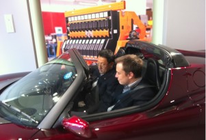 Tesla Thanks Toyota CEO with a 2011 Roadster Sport 2.5 