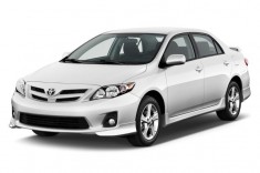 2011 Toyota Corolla 4-door Sedan Auto S (Natl) Angular Front Exterior View