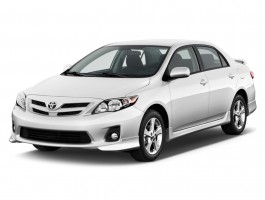 2011 Toyota Corolla 4-door Sedan Auto S (Natl) Angular Front Exterior View