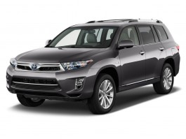 2011 Toyota Highlander Hybrid 4WD 4-door Limited (Natl) Angular Front Exterior View