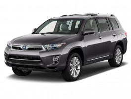 2011 Toyota Highlander Hybrid 4WD 4-door Limited (Natl) Angular Front Exterior View