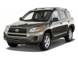 2011 Toyota RAV4 FWD 4-door 4-cyl 4-Spd AT (GS) Angular Front Exterior View
