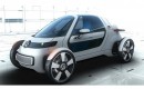 2011 Volkswagen Nils single-seat electric car concept