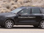 2011 Volkswagen Touareg test-mule spy shots