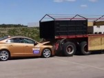 2011 Volvo S60 crashes after collision avoidance system fails
