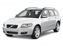 2011 Volvo V50 4-door Wagon Angular Front Exterior View