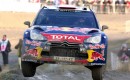 2011 WRC champion Senastian Loeb, with co-driver Daniel Elena, in Wales.