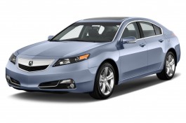 2012 Acura TL 4-door Sedan 2WD Advance Angular Front Exterior View