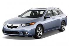 2012 Acura TSX 5dr Sport Wagon I4 Auto Tech Pkg Angular Front Exterior View